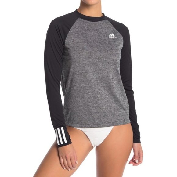 adidas Other - ADIDAS SWIMWEAR Colorblock Rashguard